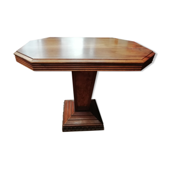 Art deco pedestal table