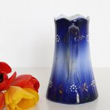 Antique pitcher Luneville Keller and Guerin
