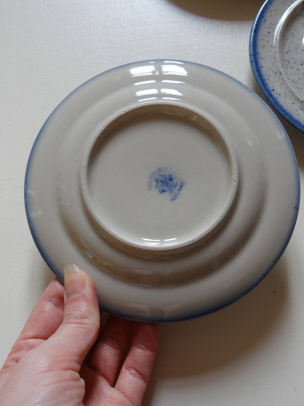 Trio of Tulowice coffee cups and bowls