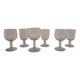 Balloon and tulip glasses 40's