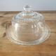 Plat à gâteau arcopal en verre avec cloche