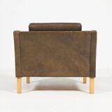 Vintage Danish design leather armchair from Vemb, 1980’s