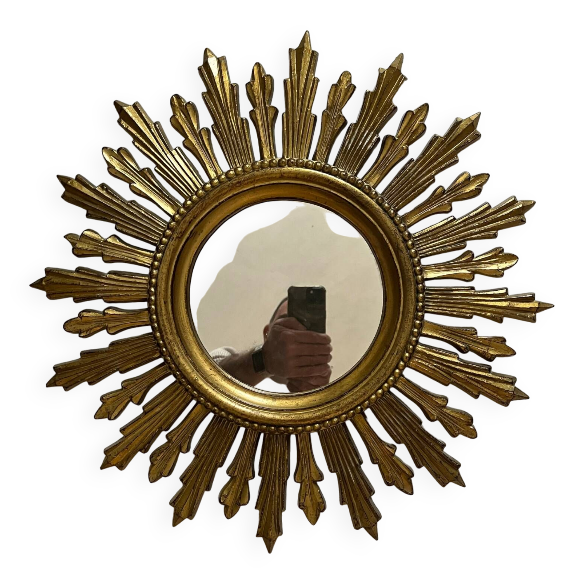 Vintage sun mirror