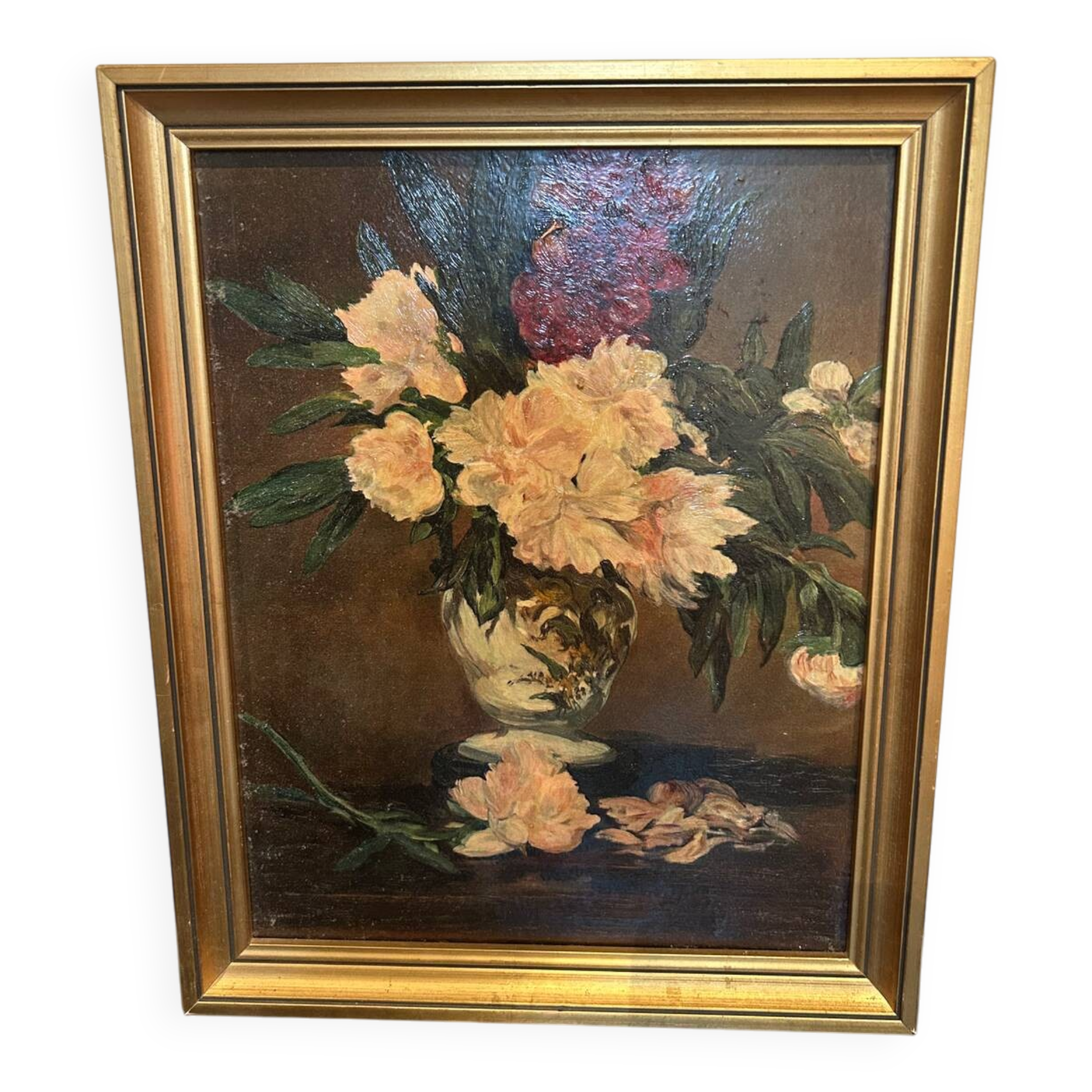 Vase of Peonies by Manet - Braun Editions