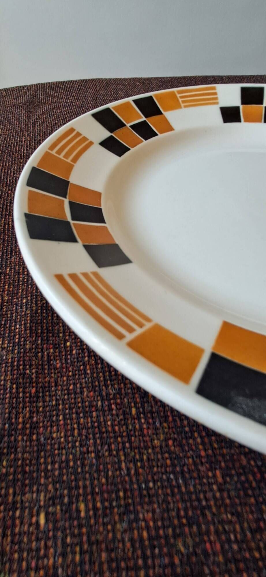 Art Deco plate Badonviller
