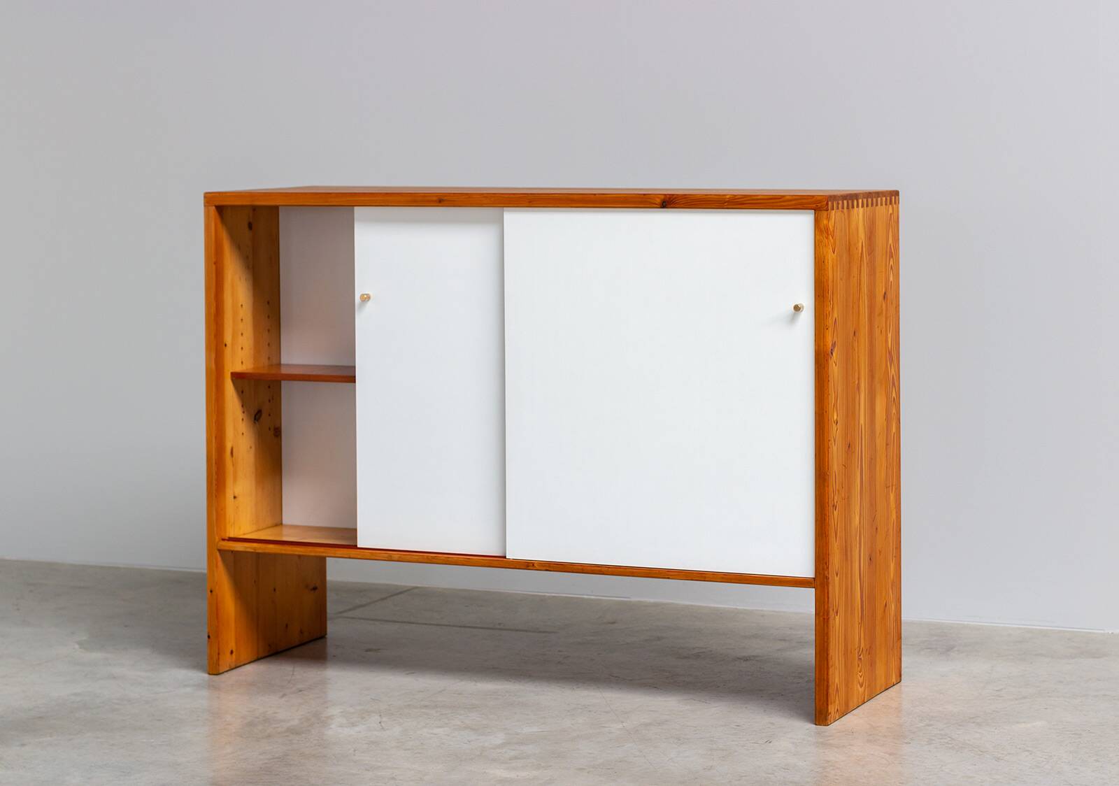 Swedish Mid-Century bar set made from solid pine 1970s