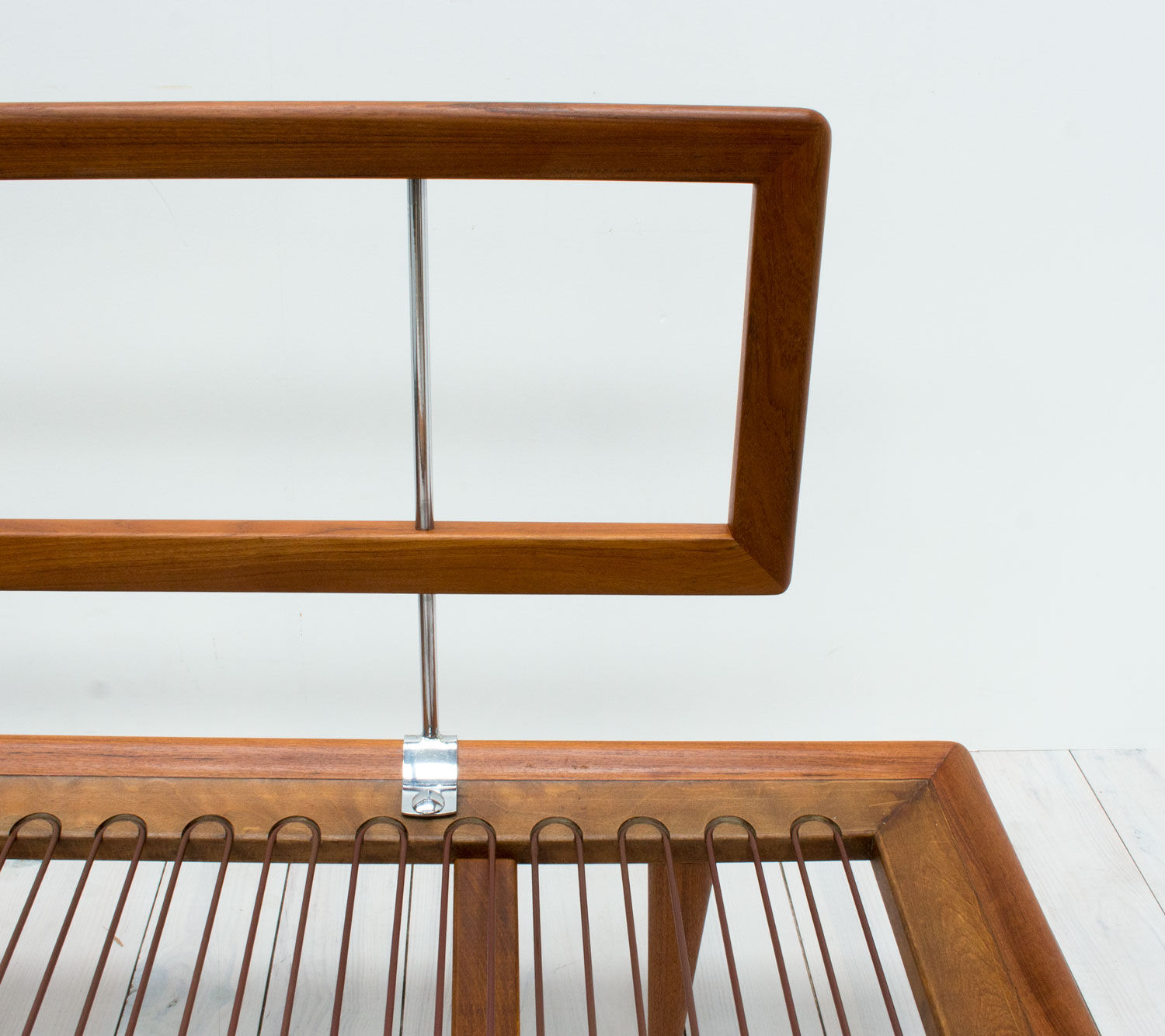 Teak minerva 3 seater sofa by Peter Hvidt & Orla Mølgaard Nielsen For France & Son, 1950