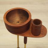 Teak ashtray, Danish design, 1970s, production: Denmark