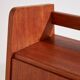 Restored teak bureau desk