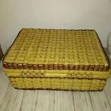 Vintage wicker case