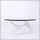 Knut Hesterberg for Ronald Schmitt Aluminum "Propeller" Coffee Table