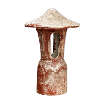Chapeau cheminée en terre cuite