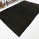 Handmade brown vintage rug 195x288cm