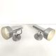 Pair wall lamps spot 70s