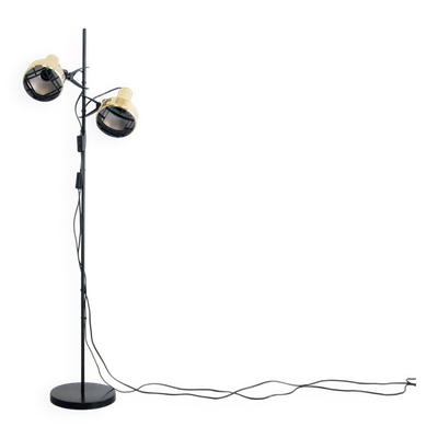 Lampadaire doré vintage Ikea