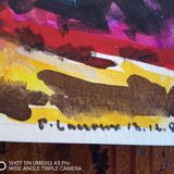 Pierre Lacroux (1909-1993) Gouache on paper 24 x 32 cm - from 1989 - (314)