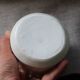 Small white shell vase