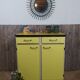 Buffet formica jaune