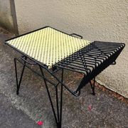 Side table / Magazine rack in the style of Mathieu Matégot - Vintage design