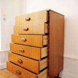 Chest of drawers 6 Scandinavian teak drawers