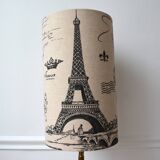 Lampshade with Eiffel Tower motif, Paris
