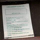 Burgundy Leather Wingback Chesterfield Armchair