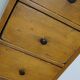 Antique dutch ochre drawer cabinet, early 20th century