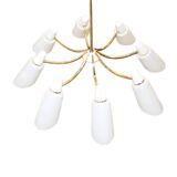 1950s Opaline Chandelier