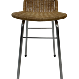 Vintage stool barstool Dirk van Sliedregt Rohe Noordwolde
