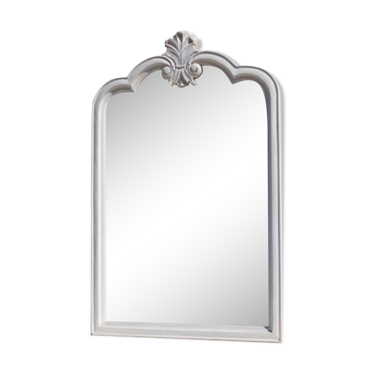 Italian mirror bevelled glass 68x107cm