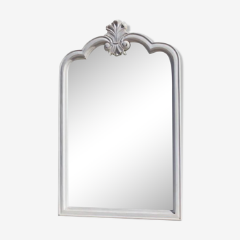 Italian mirror bevelled glass 68x107cm