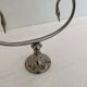 Silver Plated Pair Double Swan Candelabra Candleholders Sculptural 1970s
