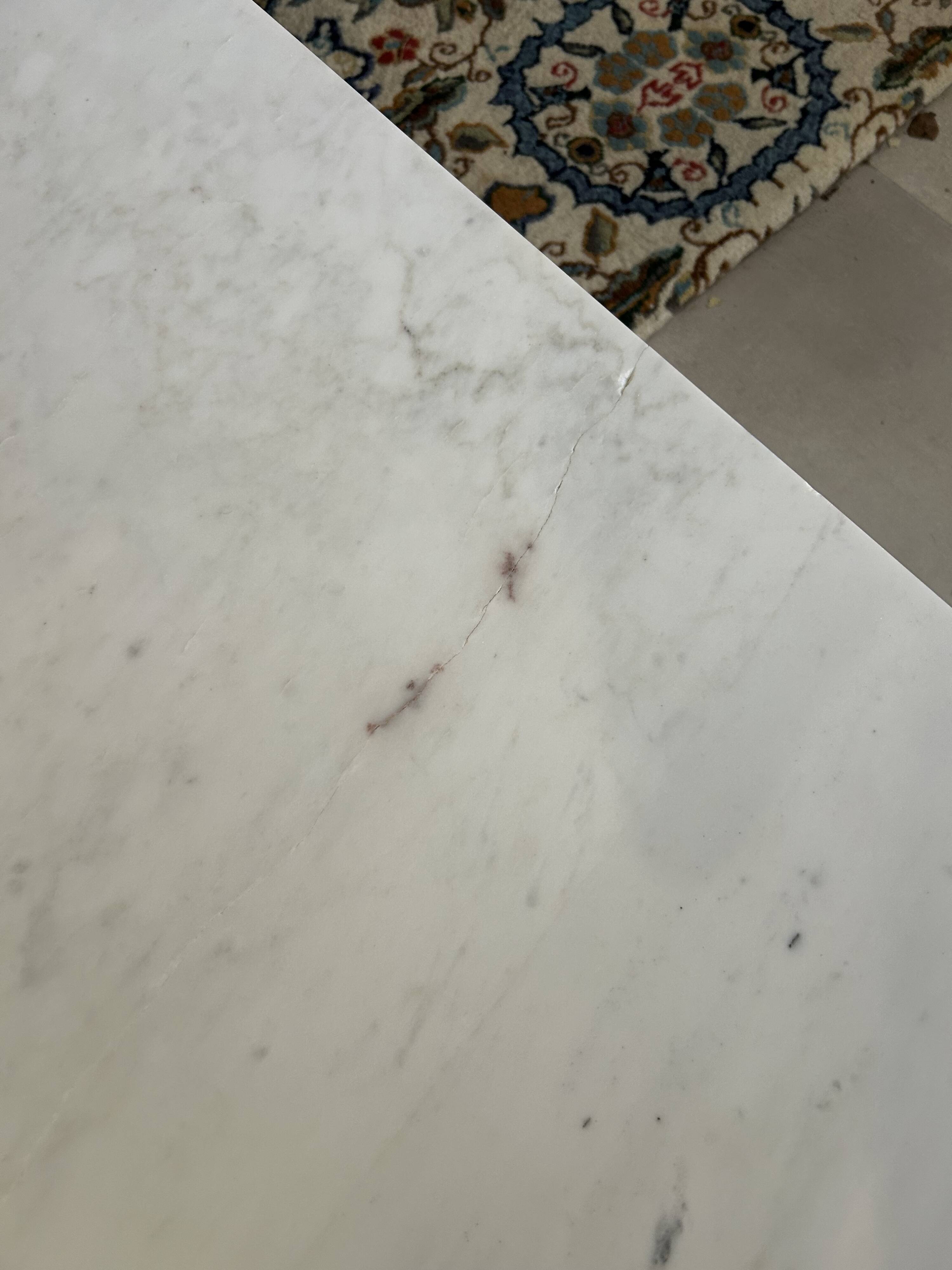 Marble coffee table