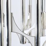 Mid-Century Lustre Gaetano Sciolari Sirius Silvered, Lightolier, Italy