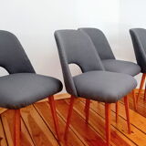 Set of four chairs O. Haerdtl, Ton, Czechoslovakia, the 60s