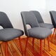 Ensemble de quatre chaises O. Haerdtl, Ton, Tchécoslovaquie, années 60