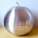 Pomme en inox brossé 70s
