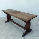 18th Century Solid Oak Monastery Table