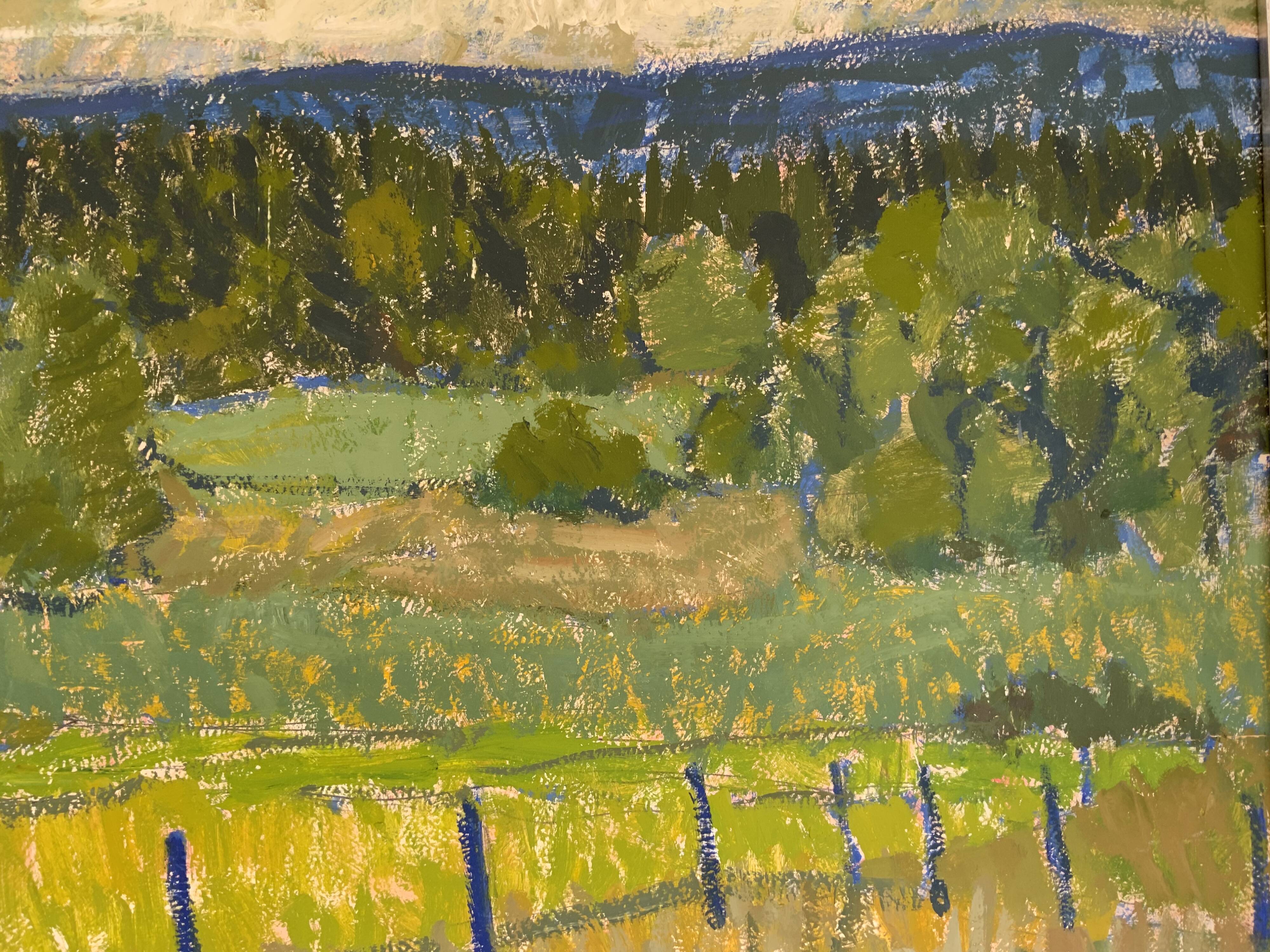 Vintage Painting Landscape signed by Svan Grandin (1906- 1982)