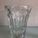 Two vases in cut glass vintage 60s-70s