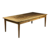 Table à manger anglaise ancienne en pin