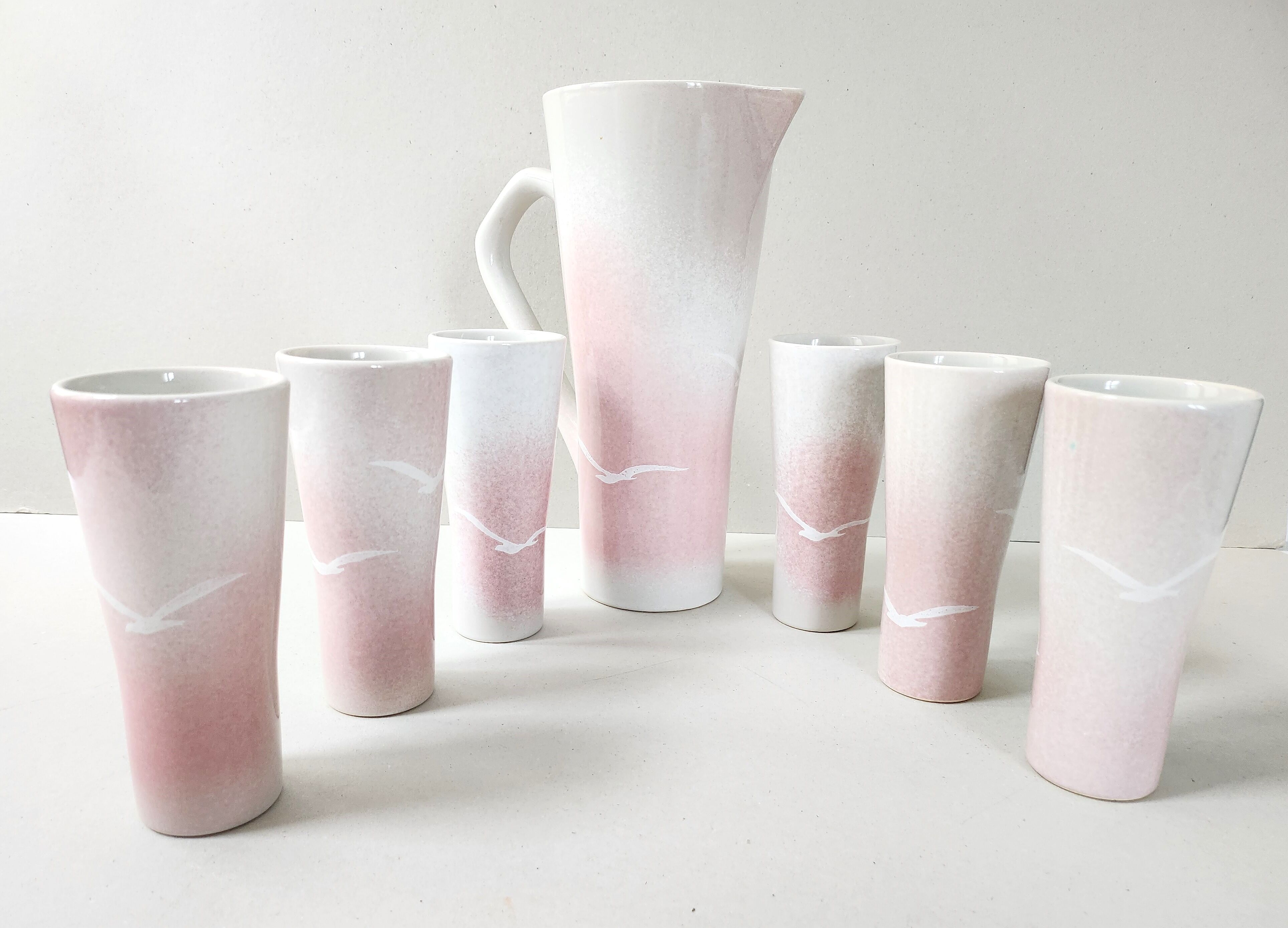 Service at orangeade vintage 1970 Niderviller