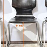 Set of 4 Pagwood Chairs, stamped Pagholz Flötotto – 1960