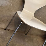 White Danish Phoenix chair