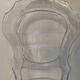 Lot de 6 chaises transparentes style Louis XV