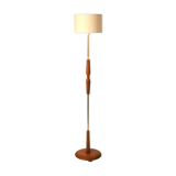 Lamppost in teak and brass 60 years