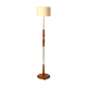 Lamppost in teak and brass 60 years