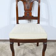 Suite of 5 Cuban Mahogany Chairs, Restoration Period – Early 19th Century