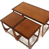 G-Plan coffee table with nesting tables - mid century modern