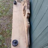 Antique carved wooden shelf